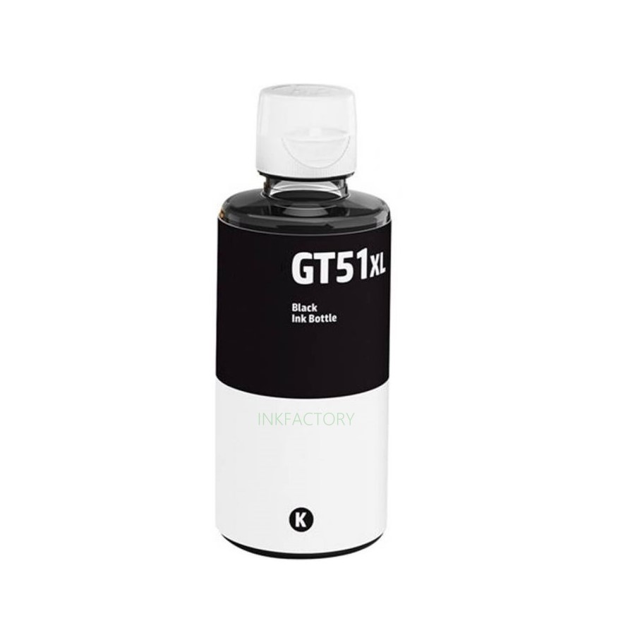 【INK FACTORY】 HP GT51XL/ GT53XL 黑色盒裝相容墨水 GT-51/ GT-52