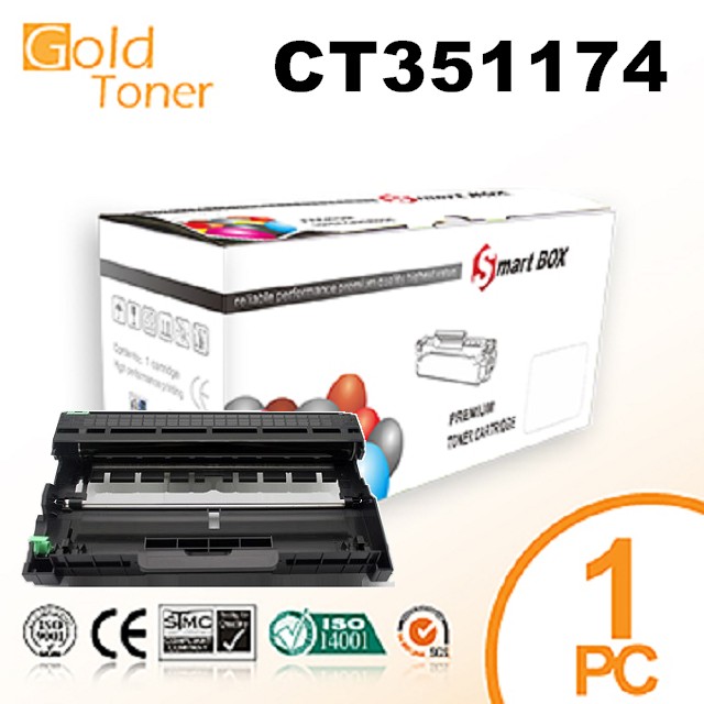 【gold toner】fuji xerox ct351174 全新相容感光鼓 一支【適用】p365d / p375dw / m375z