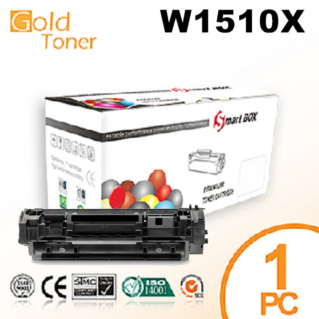 【Gold Toner】HP W1510X No.151X 全新高容量相容碳粉匣4003dw/4003dn/4103fdw【全新晶片】