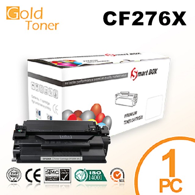 【Gold Toner】HP CF276X 全新副廠碳粉匣 No.76X【包含全新計數晶片】適用M404dwM404dn/M428fdn