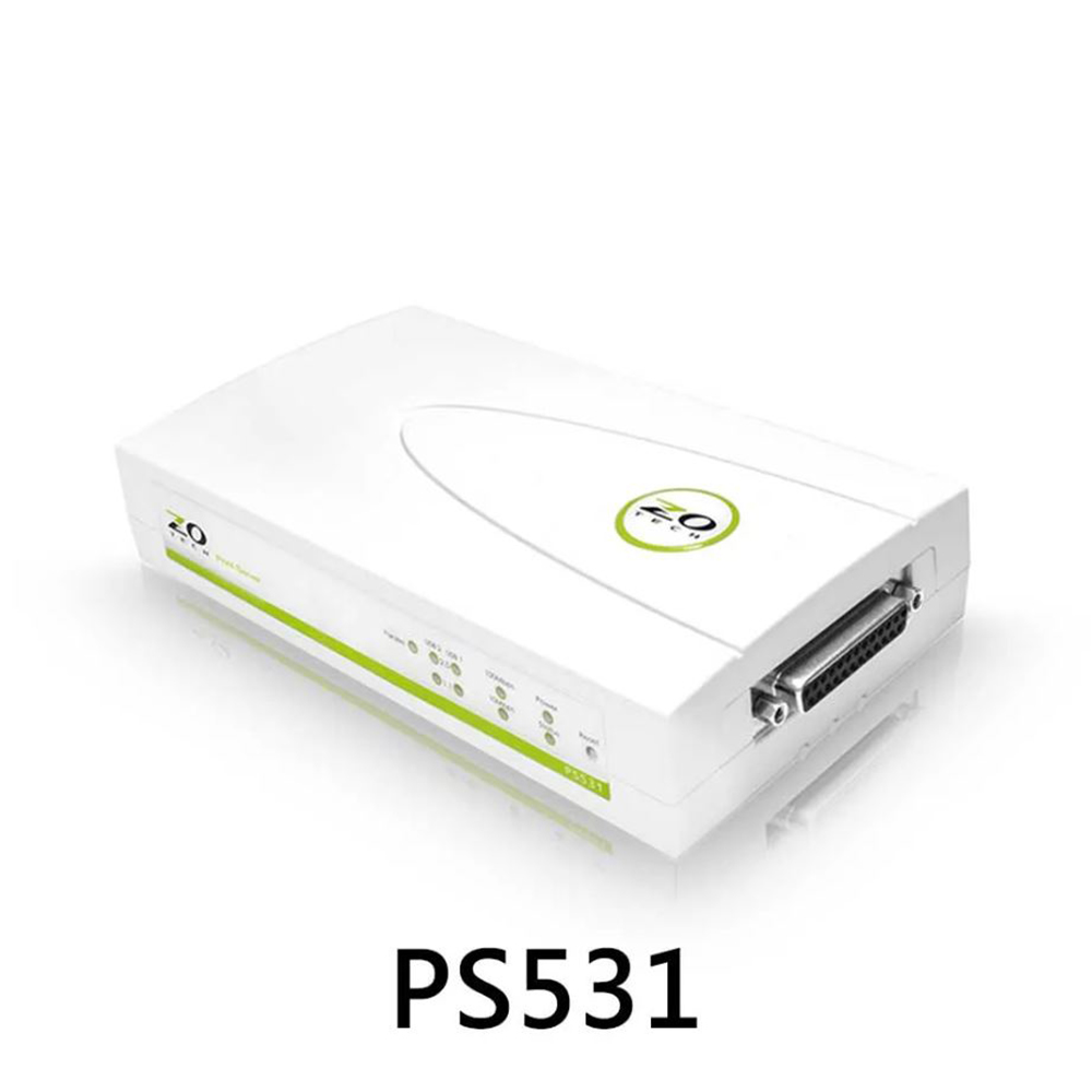 ZO TECH PS531 雙介面印表機伺服器