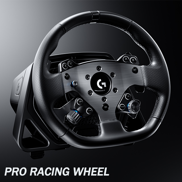 羅技G PRO 直驅式模擬賽車方向盤+模擬賽車踏板