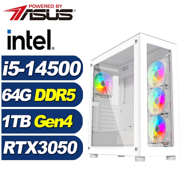(DIY)草原狐J14C(i5-14500/華碩B760/64G/1TB M.2/RTX 3050)