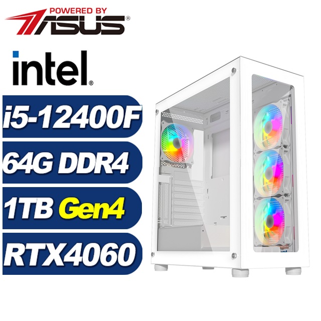 (DIY)溶岩龍K3CC(i5-12400F/華碩B760/64G/1TB M.2/RTX 4060)