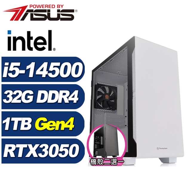 (DIY)金銀斧J46C(i5-14500/華碩B760/32G/1TB M.2/RTX 3050)
