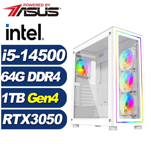 (DIY)金銀斧J47C(i5-14500/華碩B760/64G/1TB M.2/RTX 3050)