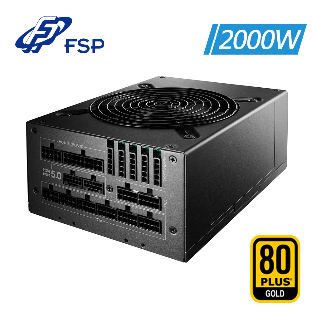 FSP 全漢 Cannon PRO 2000W GEN5 金牌全模組 電源供應器