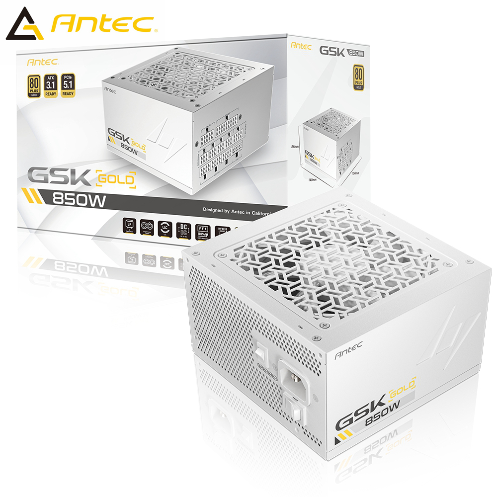 Antec 安鈦克 GSK850(W) 電源供應器