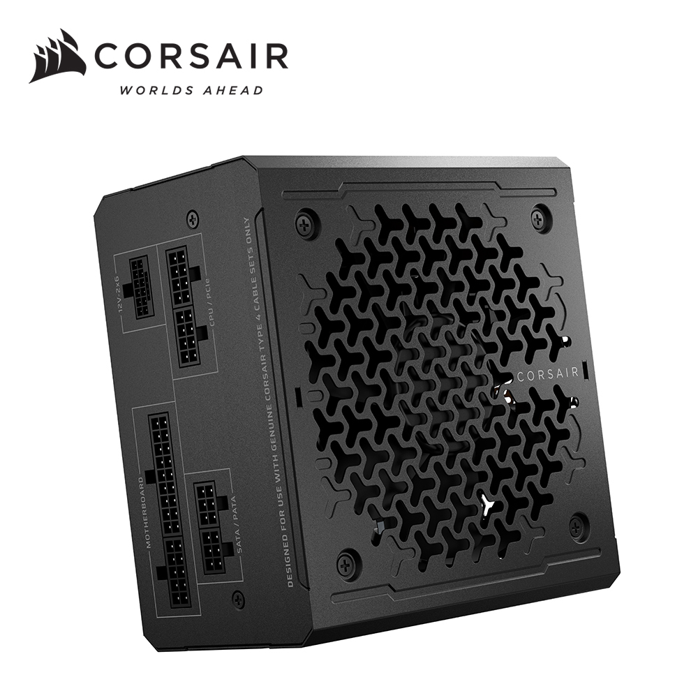 海盜船CORSAIR RM850e 金牌 850W ATX3.1 全模電源供應器