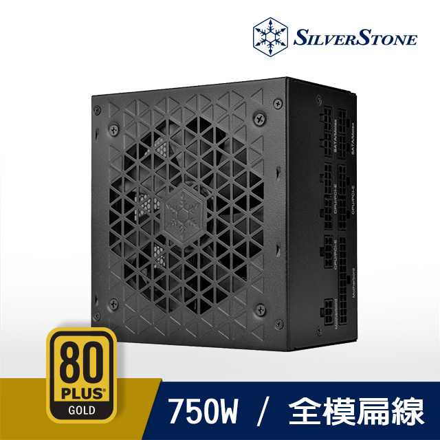 銀欣 DA750-G 750W 80 PLUS金牌認證全模組ATX電源