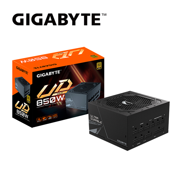 技嘉GIGABYTE GP-UD850GM 850W 80Plus金牌 電源供應器