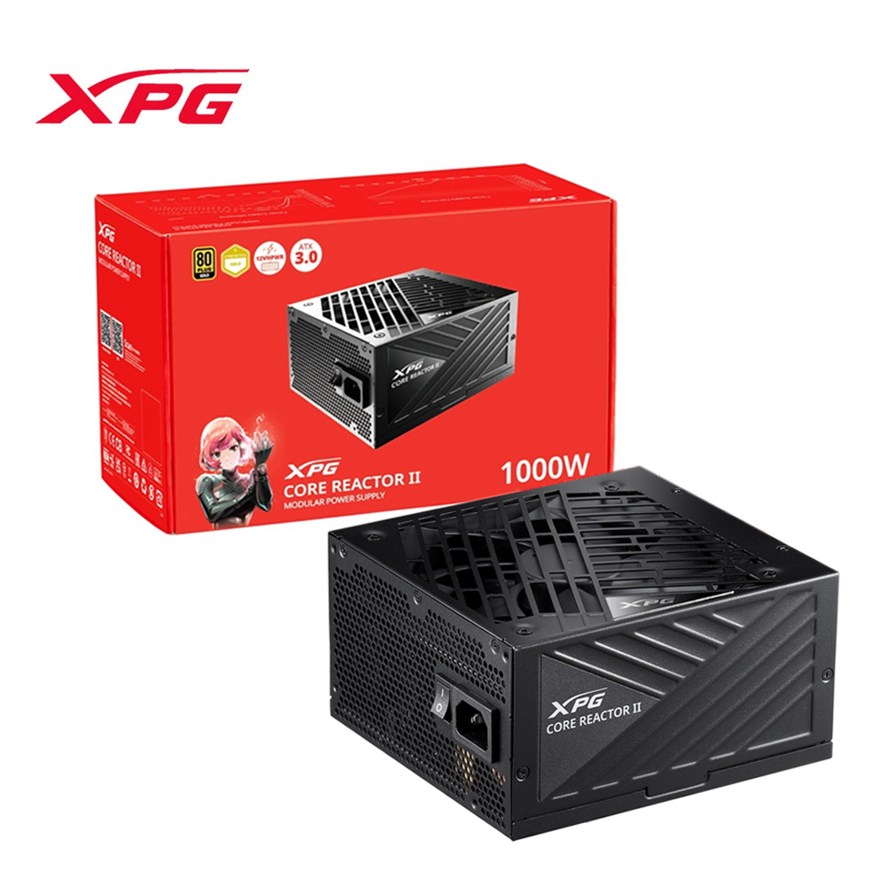 XPG 威剛 COREREACTOR II 1000W 80PLUS 金牌 PCIe 5.0 電源供應器