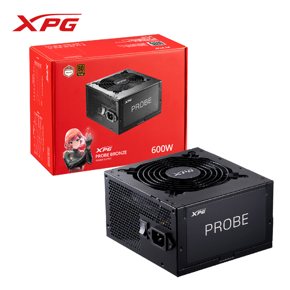 XPG 威剛 PROBE BRONZE 600W 電源供應器