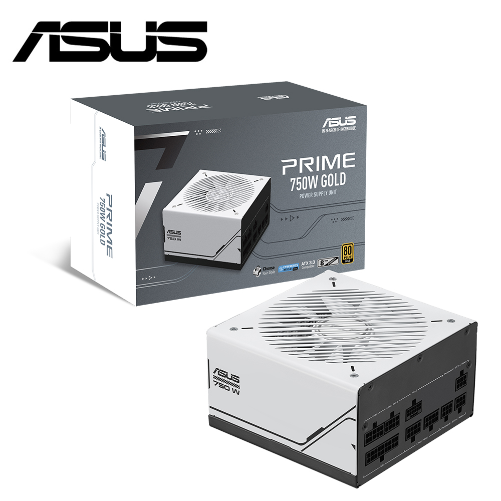 ASUS 華碩 PRIME 750W ATX3.0 金牌電源供應器