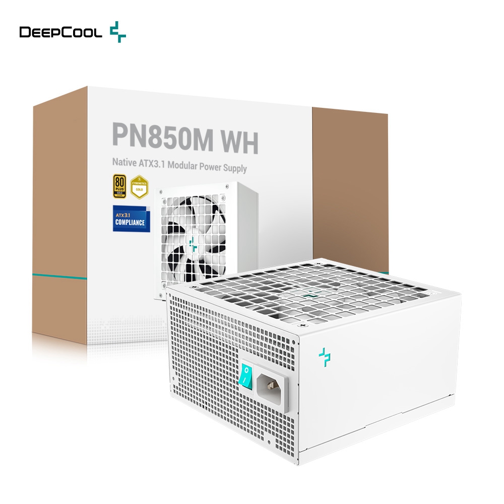 DEEPCOOL 九州風神 PN850M WH 850W 80PLUS 金牌 全模組 白色 電源供應器