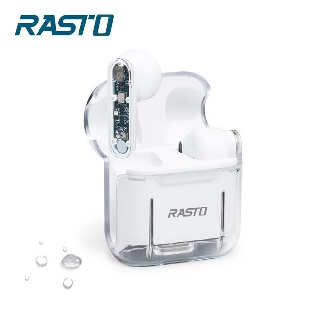 RASTO RS52 透視款TWS真無線藍芽5.3耳機