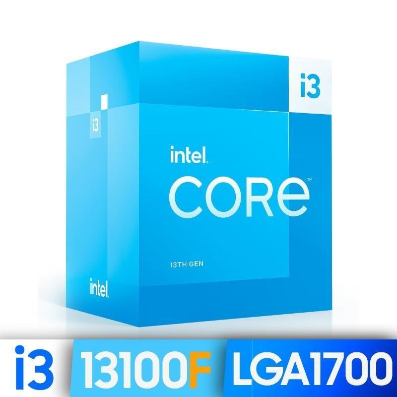 Intel 第13代 Core i3-13100F 中央處理器