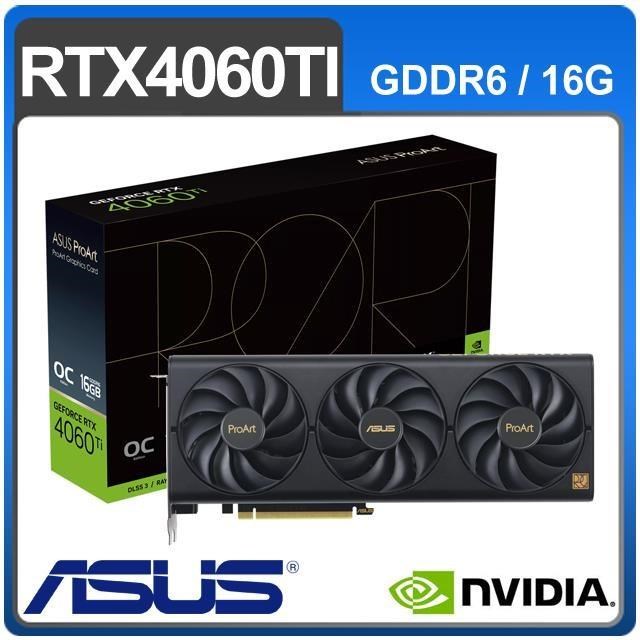 ASUS 華碩 PROART-RTX4060TI-O16G 顯示卡