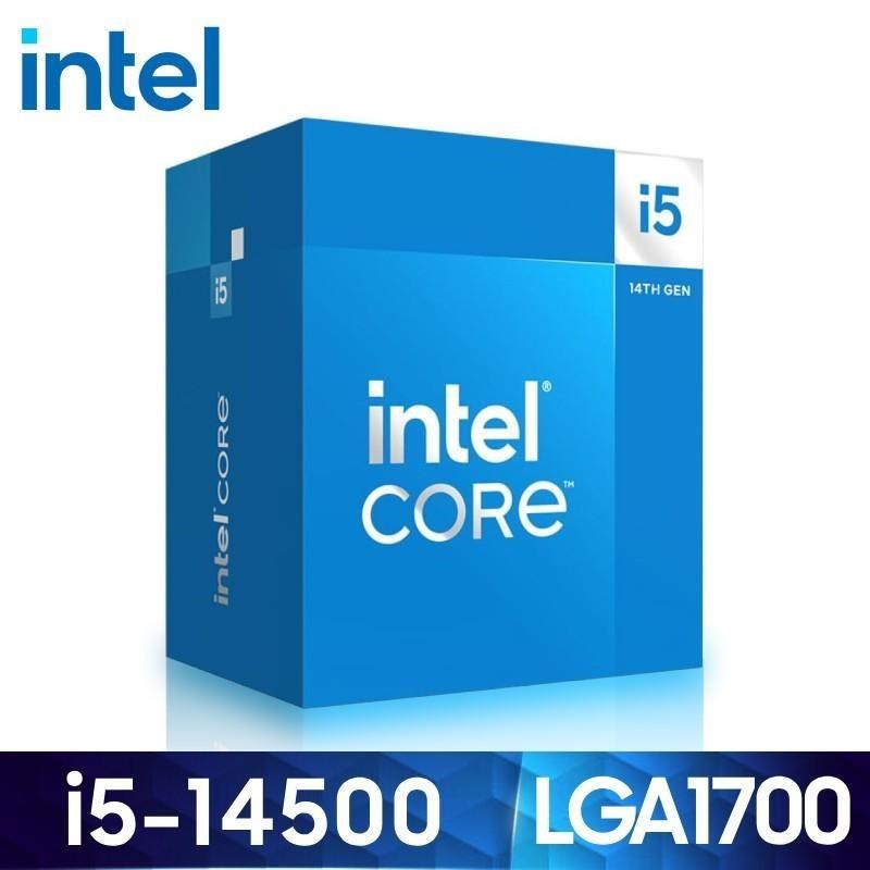 Intel 英特爾 Core I5-14500 十四核心 中央處理器 盒裝 (含風扇/有內顯)