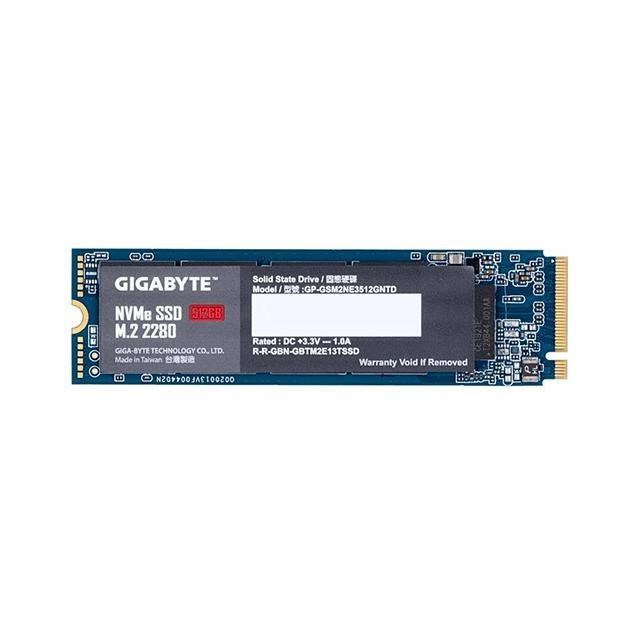 GIGABYTE 512G M.2 2280 PCI-E 固態硬碟(GP-GSM2NE3512GNTD)