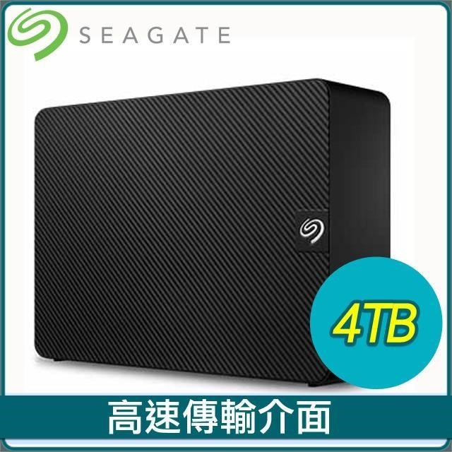 Seagate 希捷 新黑鑽 Expansion Desktop 4TB 3.5吋外接硬碟(STKP4000400)