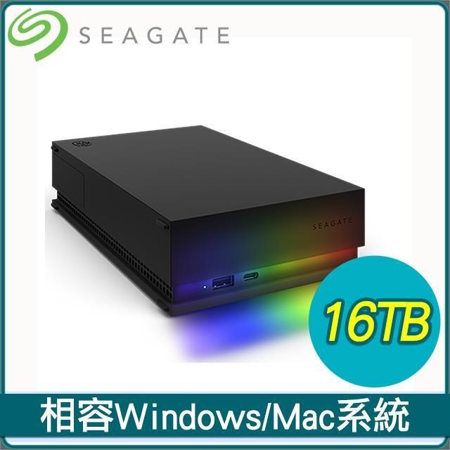 Seagate 希捷 FireCuda Gaming Hub 16TB 3.5吋外接硬碟(STKK16000400)