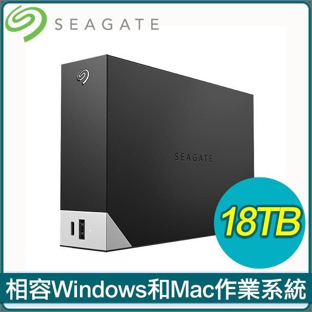 Seagate 希捷 One Touch Hub 18TB 3.5吋外接硬碟(STLC18000400)