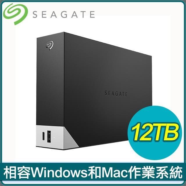 Seagate 希捷 One Touch Hub 12TB 3.5吋外接硬碟(STLC12000400)