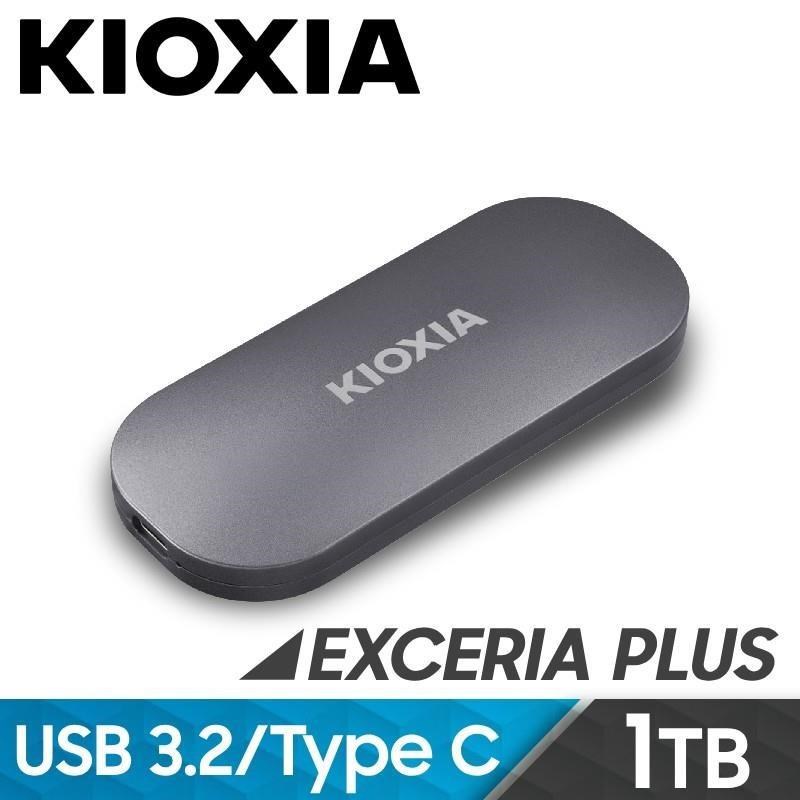 【KIOXIA 鎧俠】Exceria Plus 外接式行動SSD 1TB (LXD10S001TG8)