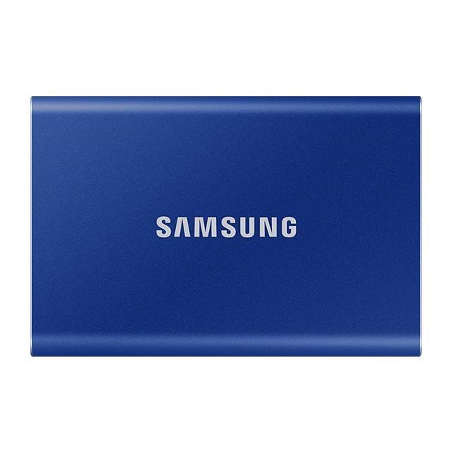 Samsung三星 T7 1TB USB3.2 移動式SSD固態硬碟《藍》