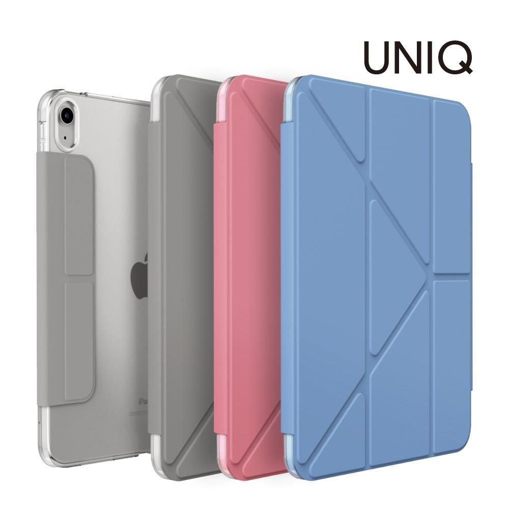 UNIQ iPad 10.9吋 2022/第10代 Camden抗菌磁吸設計多功能極簡透明保護套