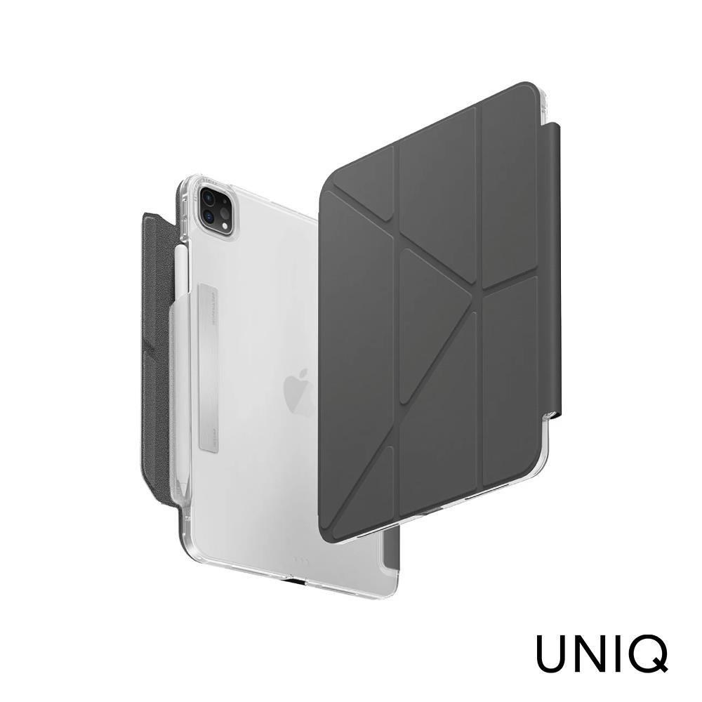 UNIQ iPad Pro 11吋(2024 M4) Camden Click磁吸帶筆槽多功能極簡透明保護套