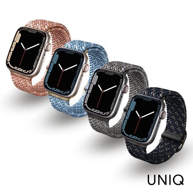 UNIQ Apple Watch 38/40/41mm Aspen DE 雙色防潑水編織錶帶