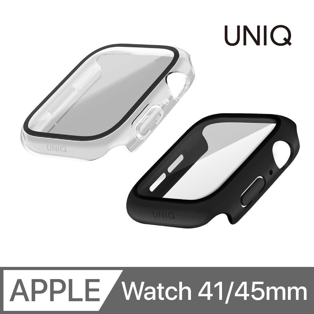 UNIQ Apple Watch Nautic IP68 防潑水防塵超輕量曲面玻璃錶殼 41 / 45 mm