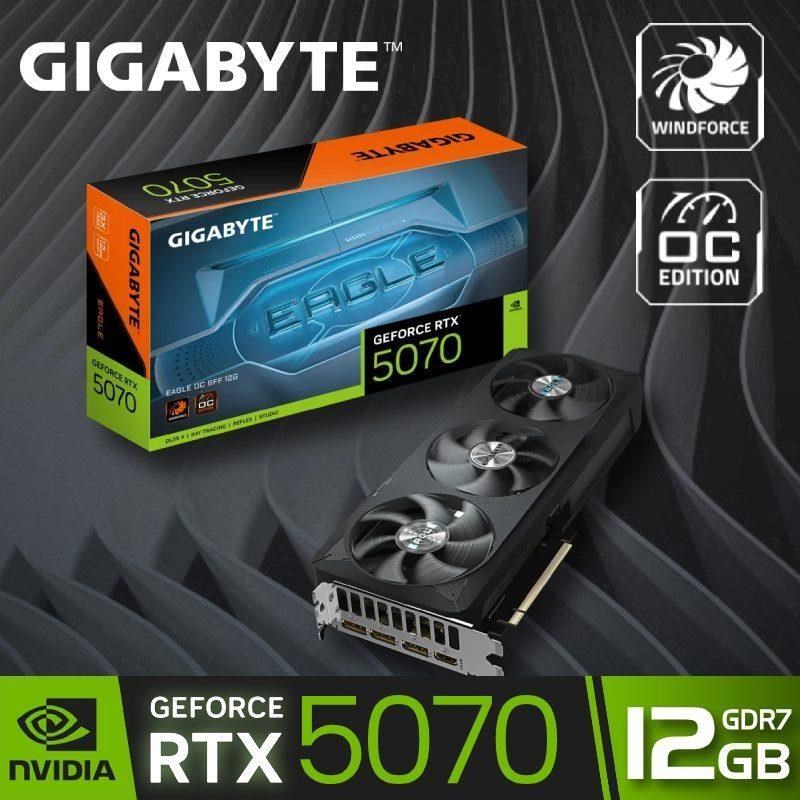 GIGABYTE 技嘉 GeForce RTX5070 EAGLE OC SFF 12G 顯示卡