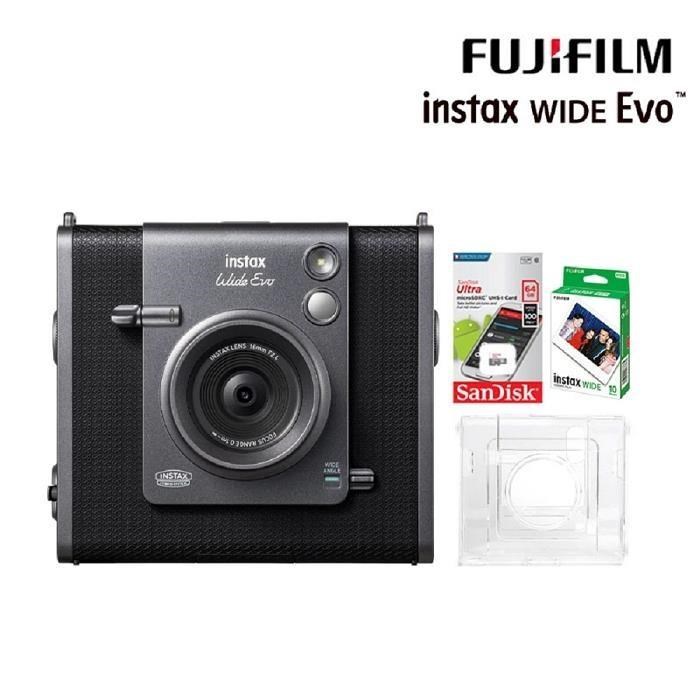 FUJIFILM 富士 WIDE EVO 混合式數位拍立得相機 原廠公司貨