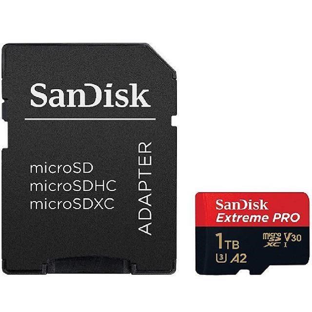 SanDisk 1TB 1T microSDXC【200MB/s Extreme Pro】 4K U3 A2 手機記憶卡