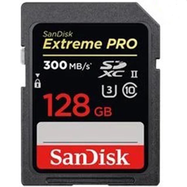 SanDisk 128GB 128G SDXC Extreme Pro 300MB/s V90 8K UHS-II 相機記憶卡