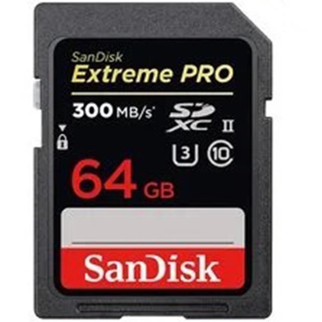 SanDisk 64GB 64G SDXC Extreme Pro 300MB/s V90 8K UHS-II 相機記憶卡