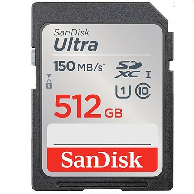 SanDisk 512GB 512G SDXC Ultra【150MB/s】SD U1 相機記憶卡