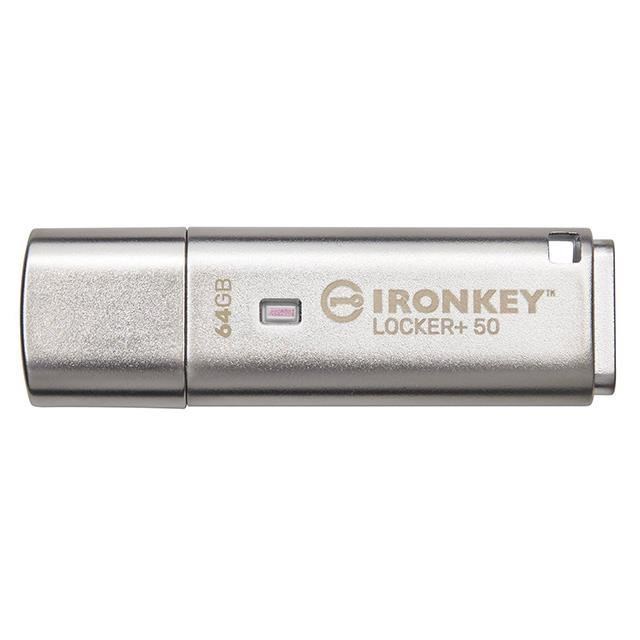 金士頓 Kingston 64GB 64G IKLP50/64GB IronKey Locker+ 50 加密隨身碟