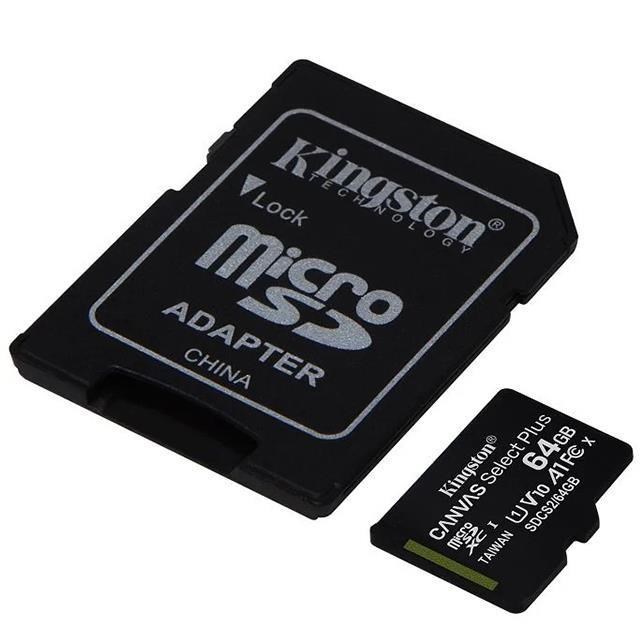 金士頓 KINGSTON 64GB 64G microSDXC 100MB/s Plus UHS U1 手機 記憶卡