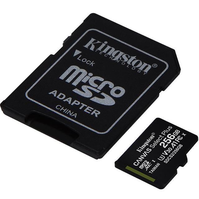 金士頓 KINGSTON 256GB 256G microSDXC 100MB/s Plus UHS U1 手機 記憶卡