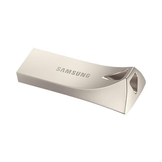 Samsung三星 BAR Plus USB 3.1 128GB隨身碟 香檳銀(MUF-128BE3/APC)二入組