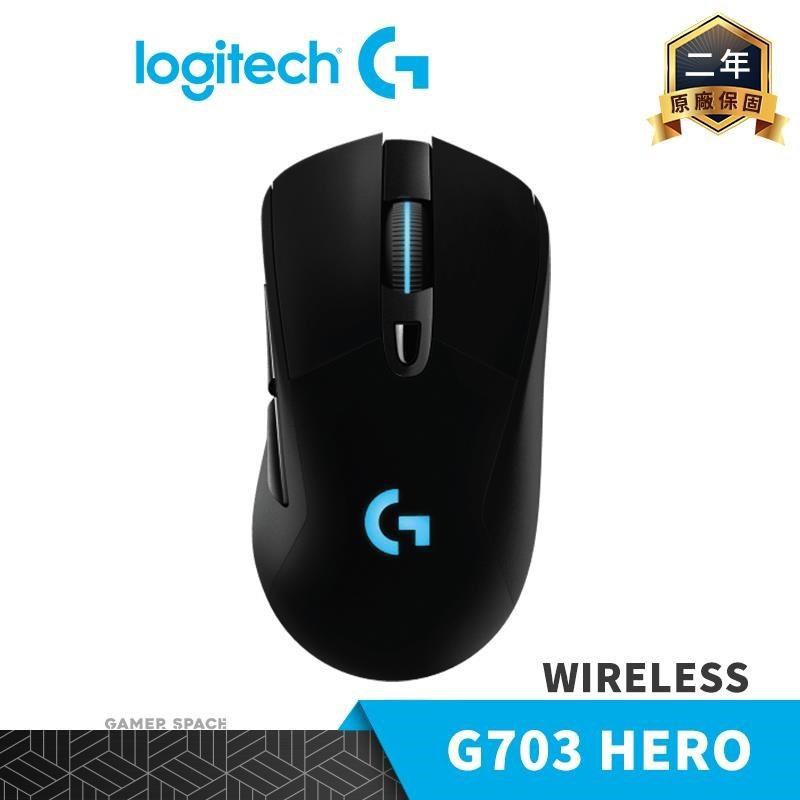Logitech 羅技 G703 HERO LIGHTSPEED 無線電競滑鼠