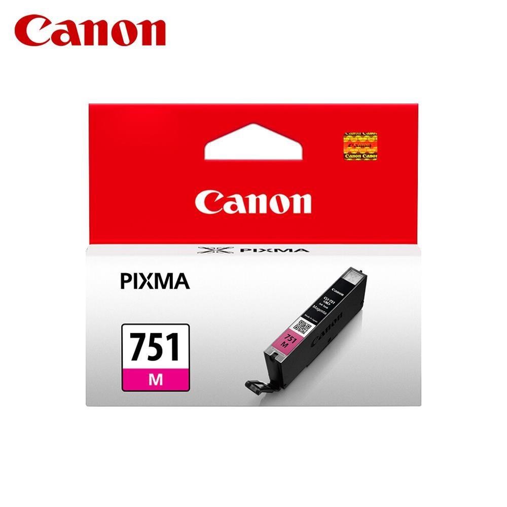 【CANON】CLI-751 M 原廠紅色標準容量墨水匣