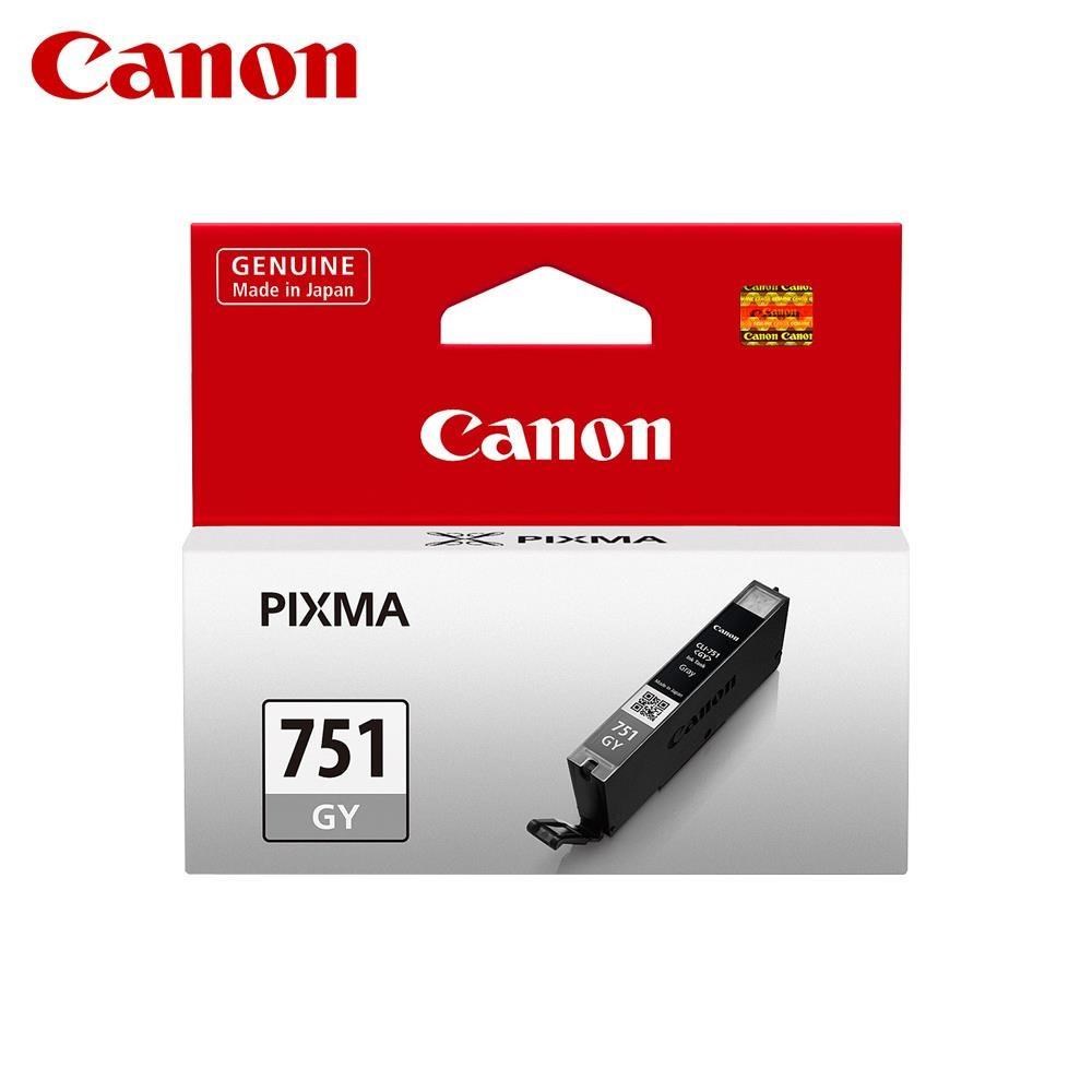 【CANON】CLI-751 GY 原廠灰色標準容量墨水匣