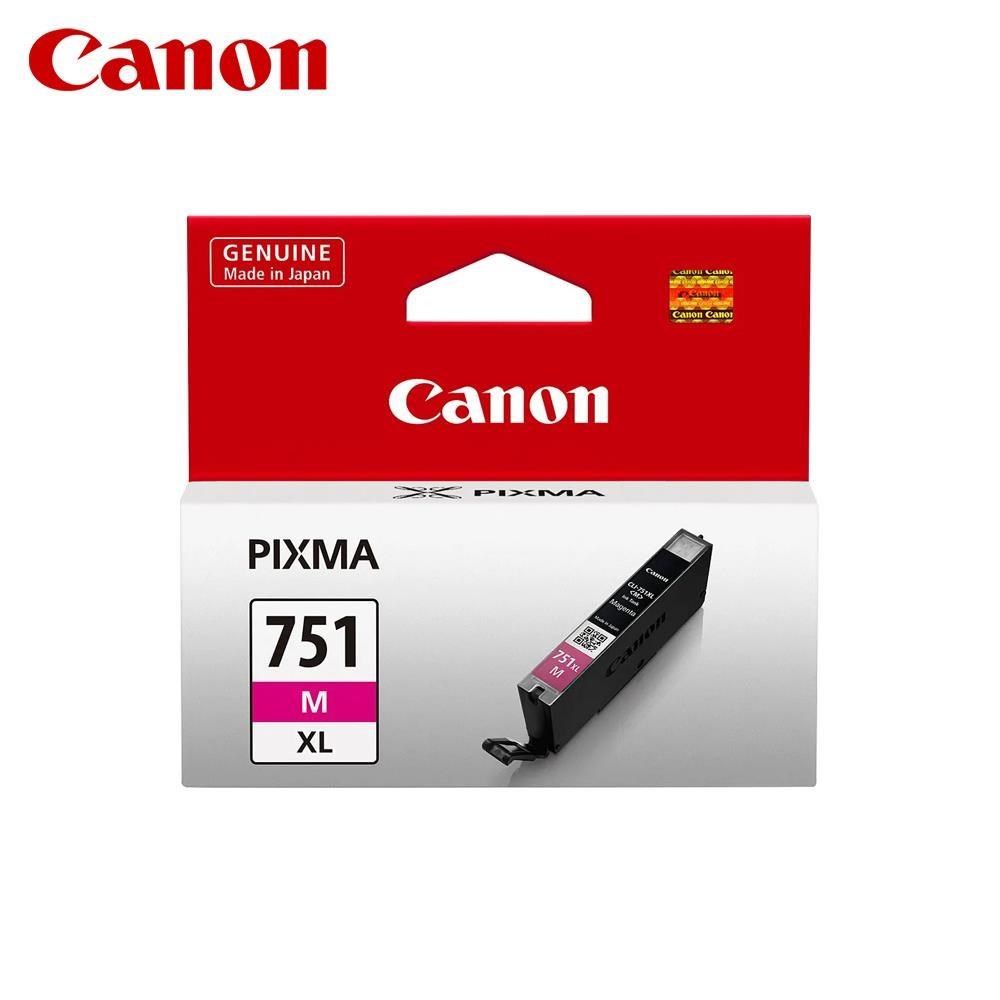 【CANON】CLI-751XL-M 原廠紅色高容量XL墨水匣