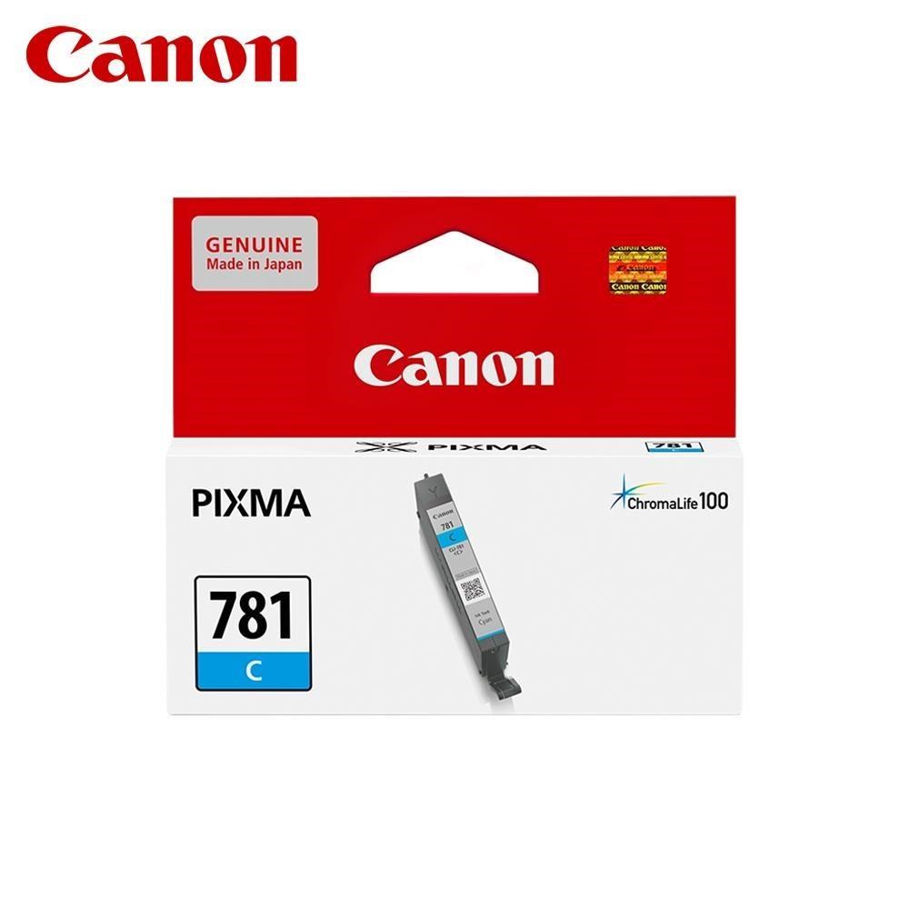 CANON CLI-781C 原廠標準容量藍色墨水匣