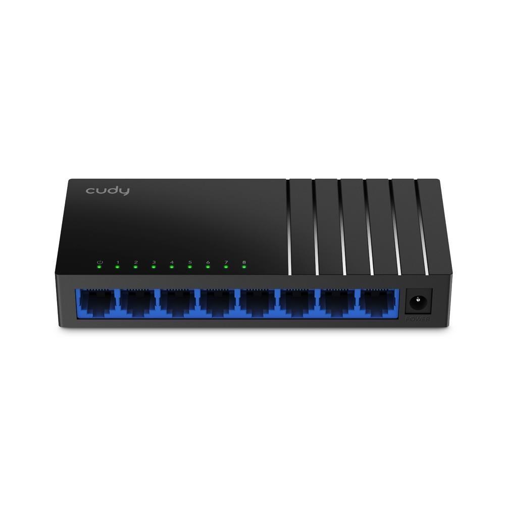 cudy GS108D 8埠 Gigabit桌上型網路交換器,集線器,HUB